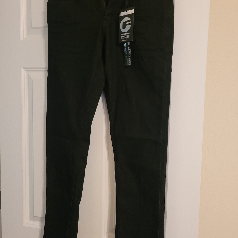 Fried Demin Brand Black Jeans (Brand New) 30x30 Slim